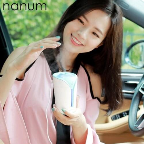 Mini Goblet Of Fire Humidifier Essential Oil Diffuser 170ml Aroma Lamp LED Night Light USB Ultrasonic Fogger Car Air Freshener