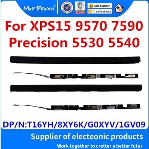 NEW WiFi Wireless Antenna hinge cover For Dell XPS15 9570 XPS 15 7590 Precision 5530 5540 M5530 M5540 T16YH 8XY6K 1GV09 G0XYV