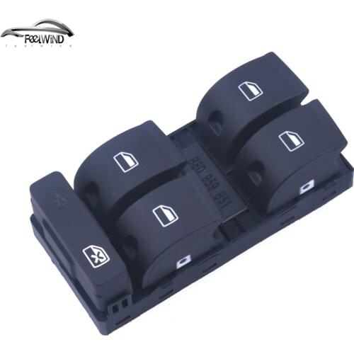 Window Switch Windows Panel Fit toggle switch for Audi A4 B6 B7 Window Switches Master Electric Power 8ED 959 851 8E0 959 851