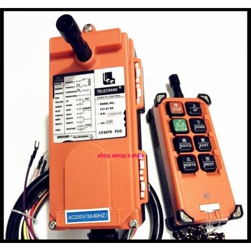 F21-E1B Industrial Radio Remote Control Hoist Crane Control Lift Crane 1x Transmitter + 1x Receiver Brand New