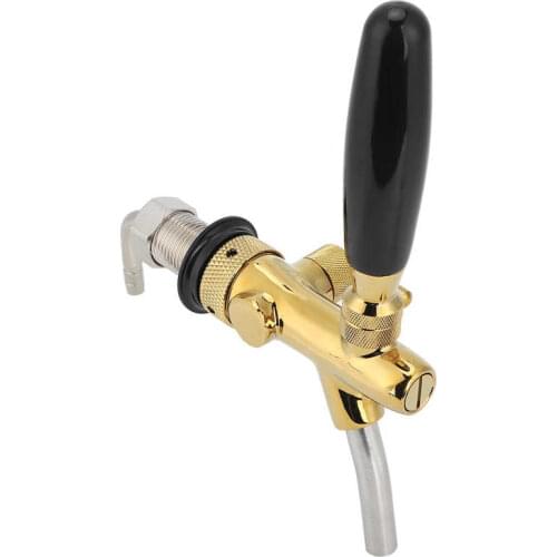 G5/8 Thread Adjustable Beer Tap Faucet Brass Stainless Steel Equipment for Home Bar Restaurants Bartending Kit