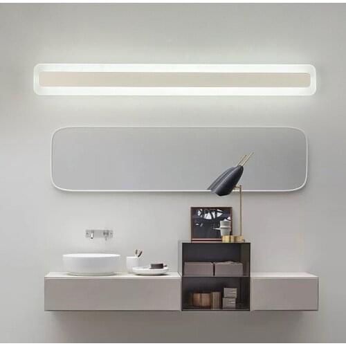 DONWEI Indoor Wall lamp Bathroom led Mirror light Waterproof 12W 40CM AC85-265V LED Modern Cosmetic Acrylic Wall light Sconce