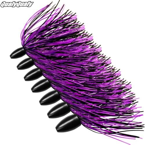 1 piece Tungsten Fishing Weights Sinkers 7g 10g 14g 21g 28g 35g 42g Skirted Punch Weight Slither Rig Fishing Tackle