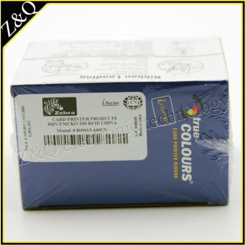 Zebra original 800015-440cn YMCKO Color Printer Ribbon for Zebra P310i, P320i, P330i, P420i, P430i P520i card printers