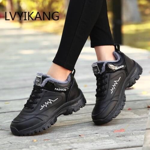 Women Winter Boots Warm Waterproof Snow Boots Quality Flats Shoes Sneakers New Outdoor Lady Women Winter Shoes plus Size
