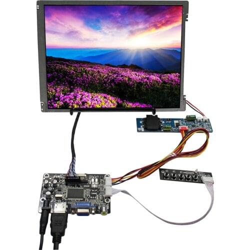 10.4inch High Brightness 1000nit G104SN03 800X600 LCD Screen with HD-MI VGA AV LCD Controller Board