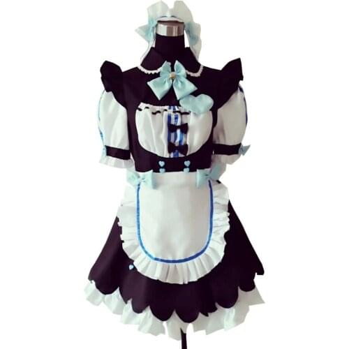 2017 Nekopara Vanilla maid Cosplay Costume