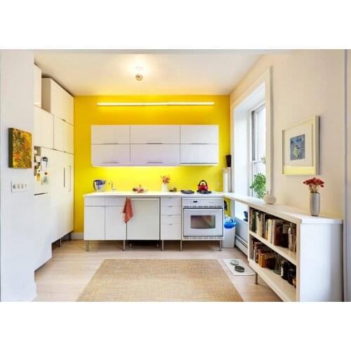 2019 modular kitchen cabinets high gloss lacquer furniture suppliers China hot sales plywood carcase