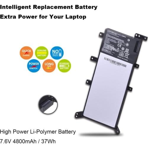 4800mAh 7.6V 37Wh C21N1347 Laptop Battery For ASUS X555 X555L X555LD X555L F555UA F555UB Y583LD F555UJ F555UF K555L 2ICP4/63/134