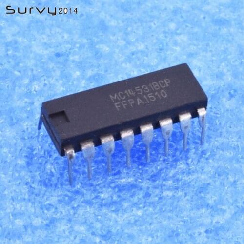 5/10PCS MC14531BCP MC14531 DIP-16 14531BCP 12-Bit HIGH QUALITY IC diy electronics