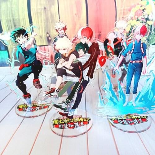 Anime Boku no Hero Academia Midoriya Izuku katsuki Acrylic Stand Figure Desktop Decoration Collection Model Toy Gifts Cosplay