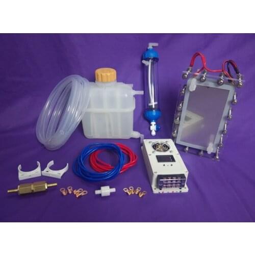 Automotive water fuel HHO generator kit lifts power and fuel saving system to reduce exhaust emissions