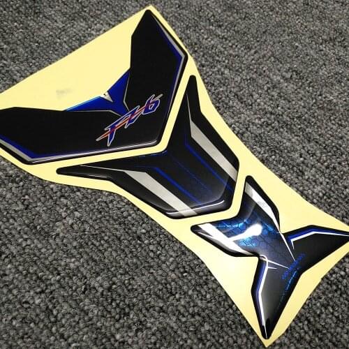 Motorcycle Tank FZ6 FZ6S FZ6N FZ6 Fazer For Yamaha 3D Stickers Pad Protector Accessories Decals 2015 2016 2017 2018 2019 2020