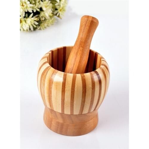 Famipa Bamboo Big size Mortar 11,5 Cm Size 10,5 Cm Top