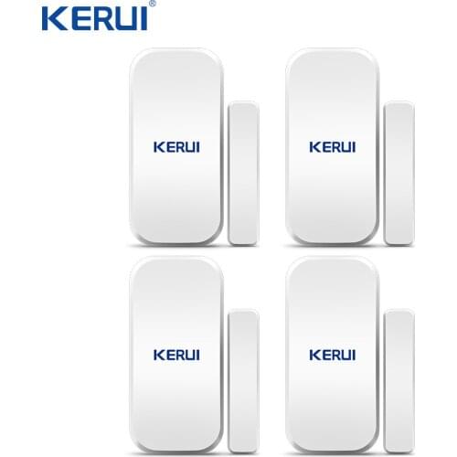 Kerui D025 Home Alarm Wireless Door Window Magnetic Detector Gap Sensor For GSM Wifi Home Security Alarm System Touch Keypad