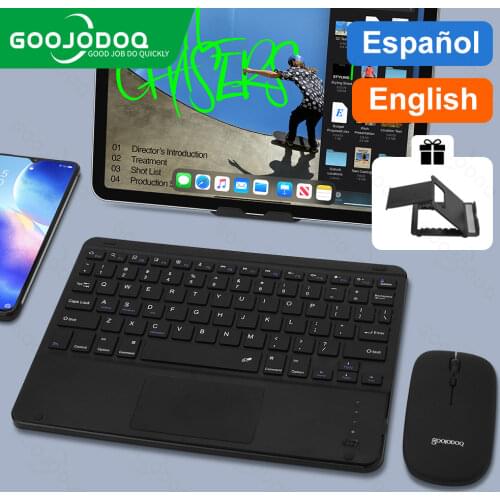 Bluetooth Keyboard For iPad Pro11 Mini Bluetooth Teclado Wireless Keyboard and Mouse For Samsung Xiaomi Touchpad iPad Keyboards