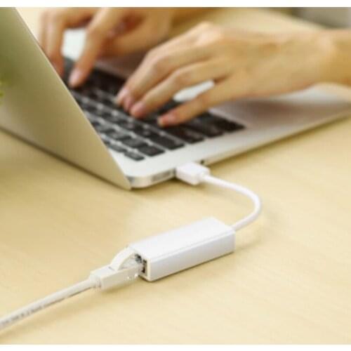 K92F Digital Adapter Rj45 Female Converter USB C to Ethernet Adapter