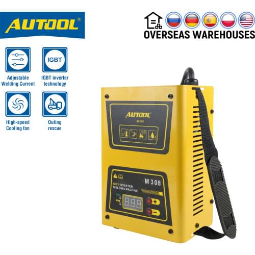 AUTOOL EWM308 Arc Welder Inverter IGBT 220V 160A Europe Plug Car Welding Machine Mini DIY Electric Assembly MIG Welders