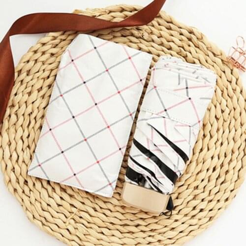 Pocket Mini Umbrella Rain Women Flowers Uv Clear Umbrellas Kids Corporate Gift Ideas Parasol Sombrillas Para El Sol Small Art 31