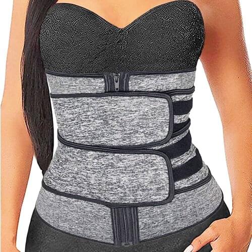 Colombian Girdles Fajas Women Waist Training Binders And Shapers Modeling Strap Daily Wear Latex-Free Neoprene Waist Trimmer