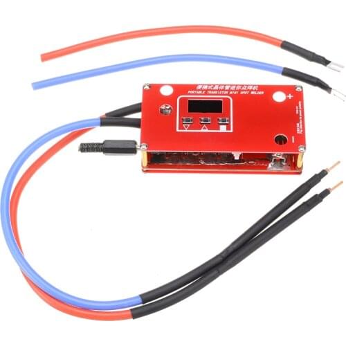 Mini DIY Spot Welding Machine Control Board 18650 Welding Power Supplies for Super Capcitor Spot Welder with Solder Pen