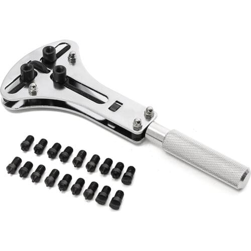 Watch Repair Tools Kit Wrist Watch Case Opener Adjustable Screw Back Remover Wrench Repair Tool Watch Case Opener Wrench Watch