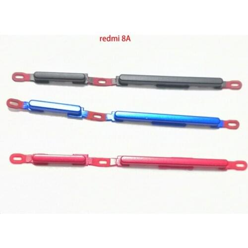 Original New For Xiaomi Redmi 8A Power On Off Button + Volume Button Side Button Set Replacement Parts