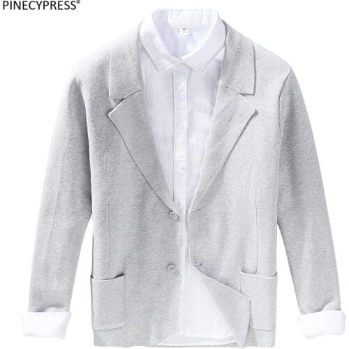 Мужские вязаные кардиганы Pinecypress China At AliExpress