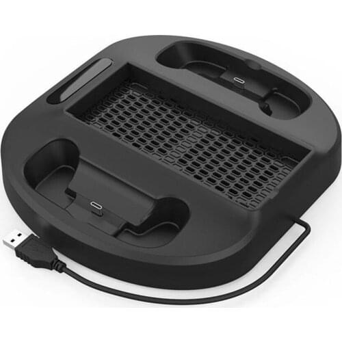 Cooler Charger Stand Base Dual Cooling Fan with Dual Charging Stand Charging Dock Station for Xbox Series S Console