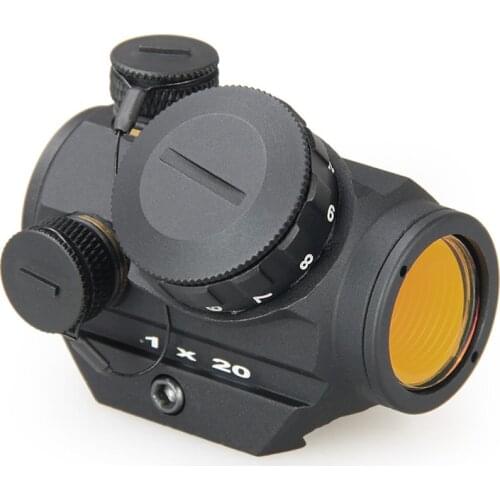 Tactical Airguns Accessories Optical Laser Sight HD 1X20mm HD 3MOA Reflex Red Dot Sight Airsoft 20mm For Outdoor Hunting