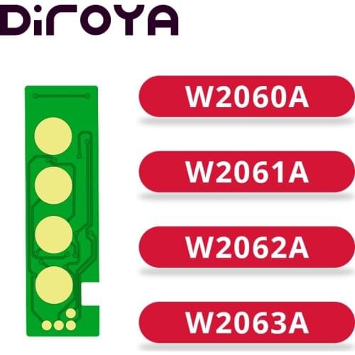 New W2060A W2061A W2062A W2063A 116A toner cartridge chip For HP Color Laser 150 150a 150w 150nw MFP 178 178nw 179 179fnw