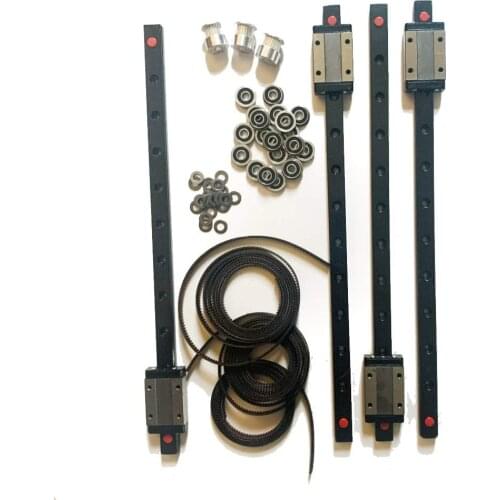 Funssor high quality Voron Switchwire 3D pritner motion MGN12H linear rail kit Gates belt