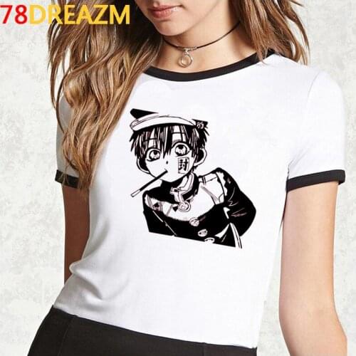 Toilet Bound Hanako Kun t-shirt female kawaii aesthetic streetwear couple clothes japanese clothes top tees