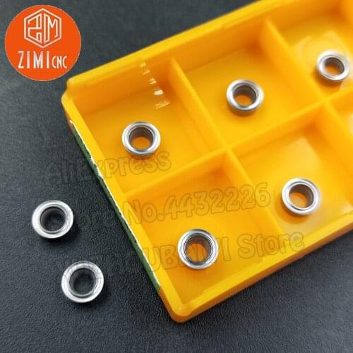 10pcs RCMT0602MO NX2525 Round Milling Insert Indexable Carbide Cutting Insert Metal Ceramic Blades For Machining Steel Parts