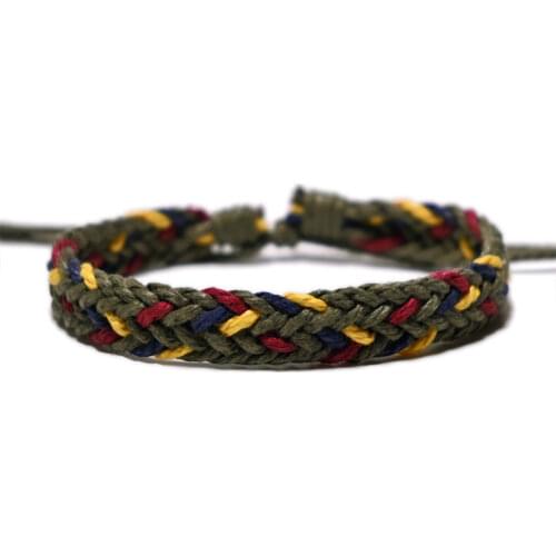 2021 New Braided Friendship Bracelets for Women Trendy Ethnic Summer Surf Handmade Woven Pulseras Femme Dropshipping