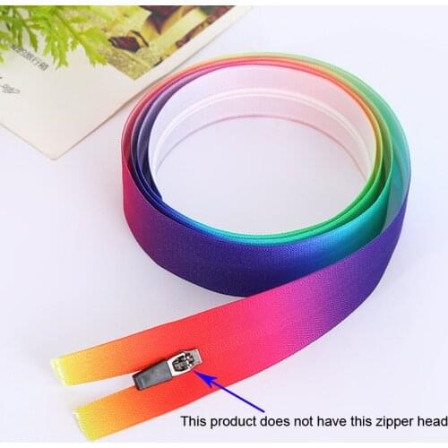 3yard/lot Colorful Nylon Zippers DIY Garment Tailor Sewing Tools High quality luggage Garment Accessories 3