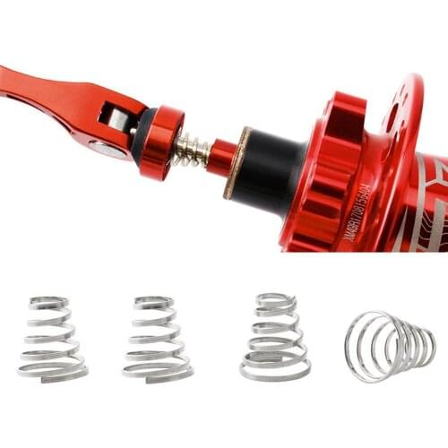 4Pcs Stainless Steel Mountain Bike Hub Quick Release Spring Bicycle Parts Supply Stainless Steel Mountain Bicycle Quick Release