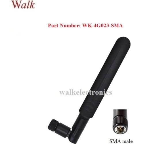 5dbi flexible 3g 4G LTE rubber stubby antenna SMA male elbow gprs 3g lte 4g antenna