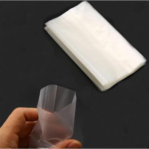 50Pcs PVA Bags Carp Fishing Fast Dissolving Non Residue Coarse Fishing Tackle Carps Bait Bag 7x14cm