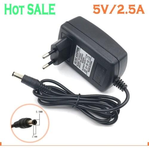 5pcs EU Plug 5V3A 5V/3A Power Adapter better than 5V/2.5A 5V2.5A power supply AC Adapter Power Source 5.5*2.5mm