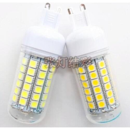 G9 Base AC220V Ultra Bright 5050 SMD LED Corn Bulb Lamp Cool Warm White Lights 9 11 12 13 15W