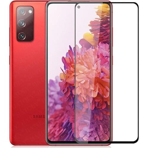 For Samsung Galaxy S20 FE Tempered Glass For Samsung Galaxy S20 Lite Screen Protector Full Cover Phone Glass S20 Fan Edition 5G