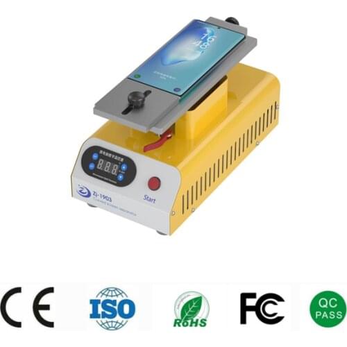 Double Vacuum Lcd Screen Separator LCD Separator Machine 360 Rotating Separator Clean Glue Machine For Phone Screen Separation