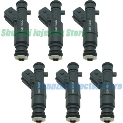 6pcs Fuel Injector Nozzle For Chery Tiggo / A5 OEM: 0280156282