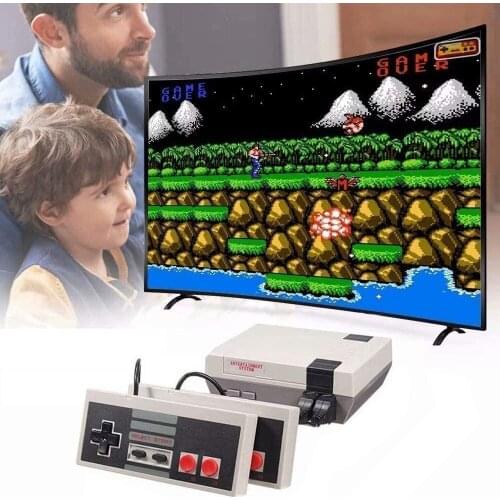 Classic Nostalgia Game Console Retro Video Playstation Mini Plug Play Handheld Built-in 620 FC Games Great for Family Interact