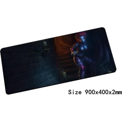 Evelynn mouse pad 900x400x2mm pad mouse lol notbook computer mousepad Widowmaker gaming padmouse gamer keyboard mouse mats