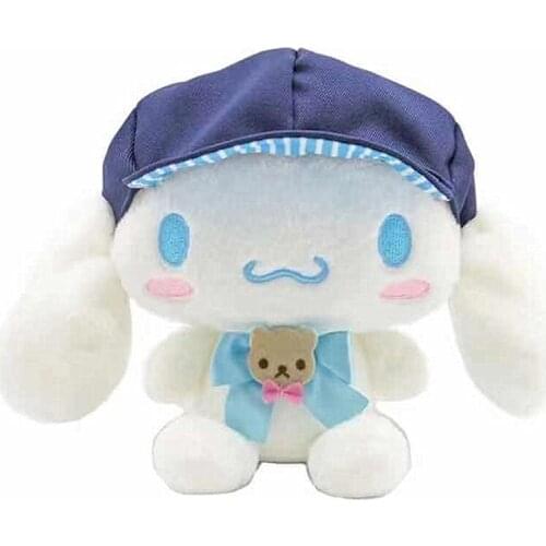 New Kawaii Anime White Dog with hat Plush Kids Girls Boys Stuffed Toys For Children Christmas Gifts 28CM