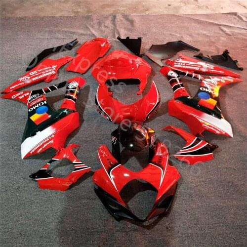 New red black Fairing Motorcycle Bodywork Set Fairing kit For Suzuki GSXR600/750 GSXR600-750 2006-2007 2005 06-07 Fairing