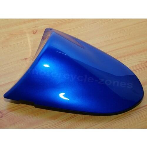 Motorcycle Blue Rear Hard Seat Cover Cowl Fairing For Kawasaki Ninja ZX 6R ZX6R 2005-2006