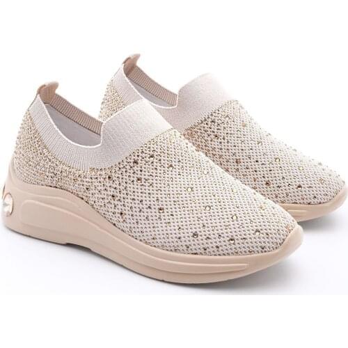 Women Sock Sneaker Shoe - Summer Women Sock with Sneaker, Comfortable and Flexible - 2021 Summer 36-40 - Laner